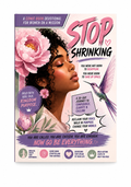 Stop Shrinking: A Christian Devotional for Black Women to Overcome People-Pleasing, Silence Self-Doubt, and Walk in God-Given Confidence An Illustrated Comic-Style Devotional About Identity in Christ, Courage, Purpose, and Taking Up Space