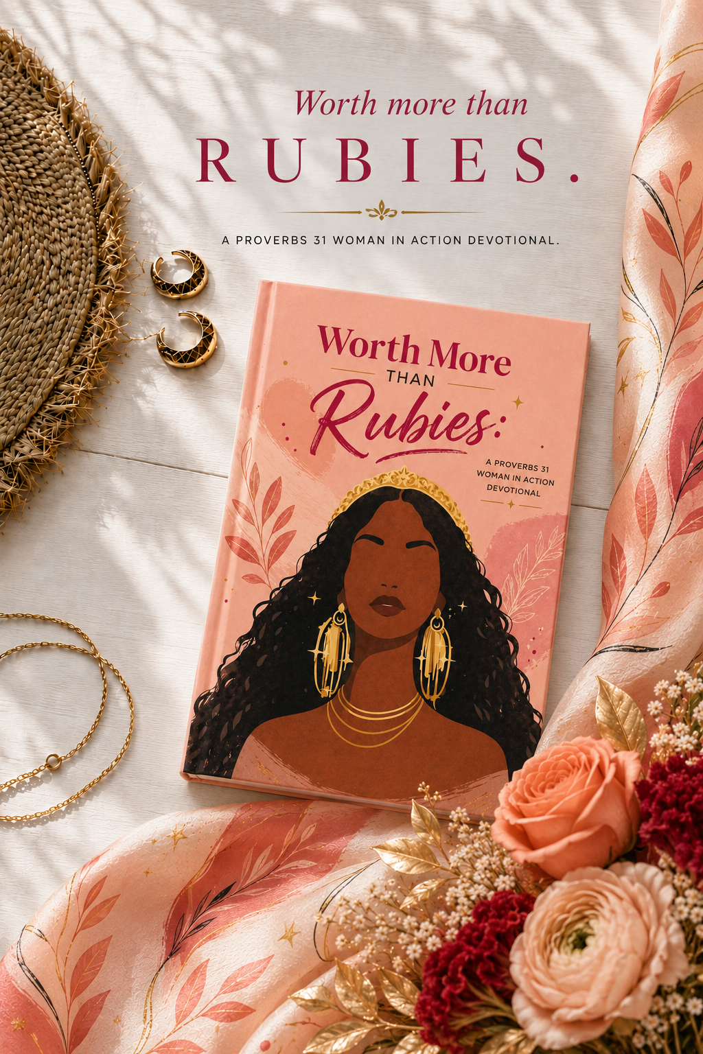 Worth More Than Rubies: A 31-Day Proverbs 31 Devotional Journal for Black Women — Identity, Confidence, Purpose & Soft Life in Christ