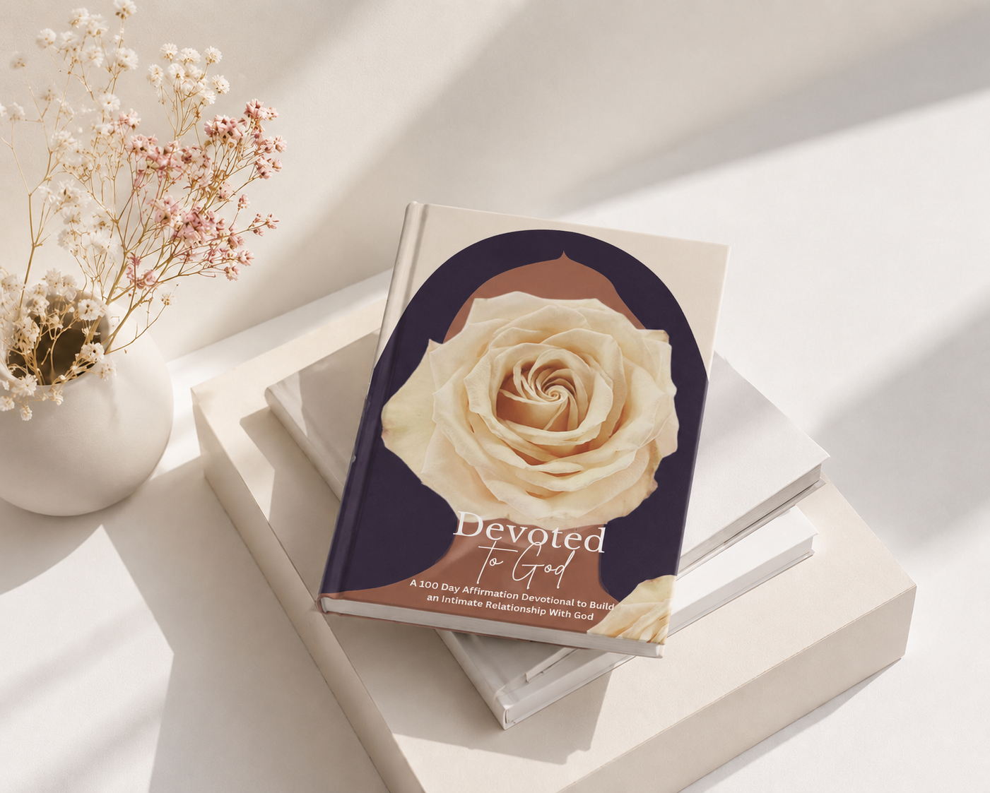 Devoted to God: A 100-Day Christian Affirmation Devotional for Women to Deepen Their Relationship with God, Renew Their Faith, and Rest in His Presence Daily Scripture-Based Affirmations for Spiritual Intimacy, Peace, and Identity in Christ