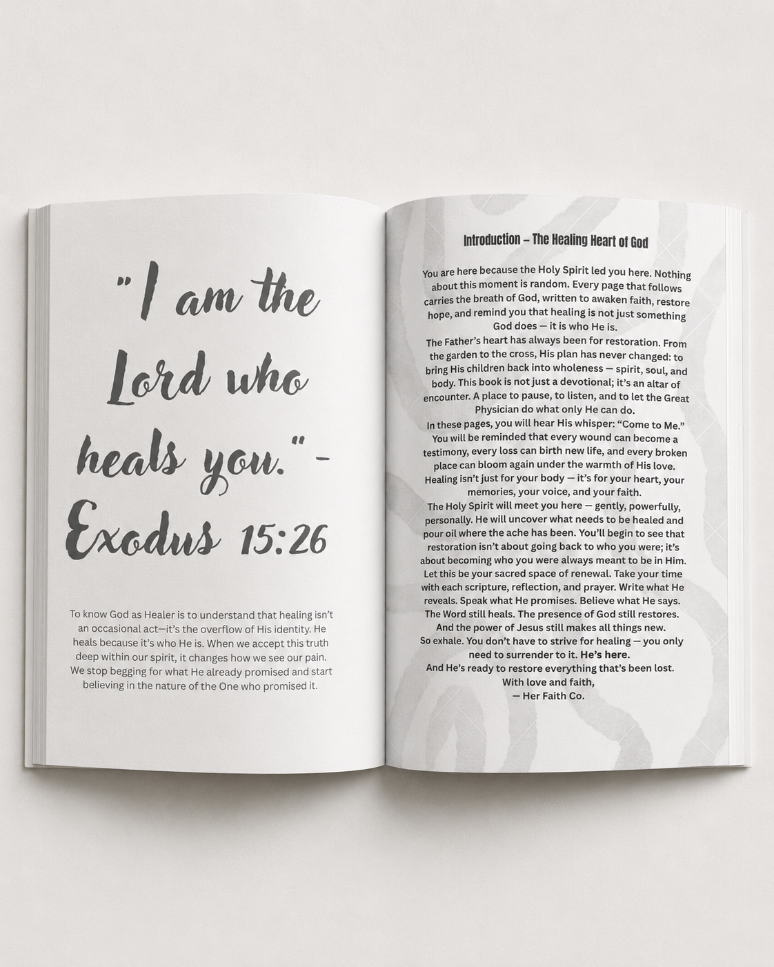 Healing in His Presence  A Christian Healing Scriptures Workbook & Bible Study Journal  A Guided Study of God’s Healing Power, Promises & Mercy to Build Faith Through Scripture, Prayer, Reflection & Writing