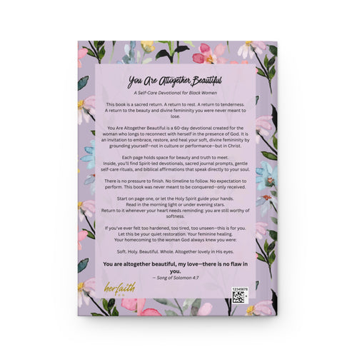 Book cover with floral design and text on a white background